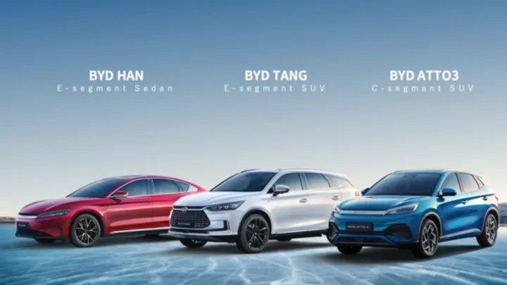 BYD's Car Series