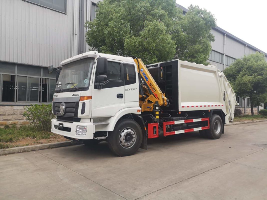 FOTON Rear Loader Refuse Garbage Truck