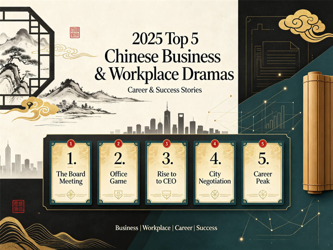 2025 Top 5 Chinese Business & Workplace Dramas | Career & Success Stories
