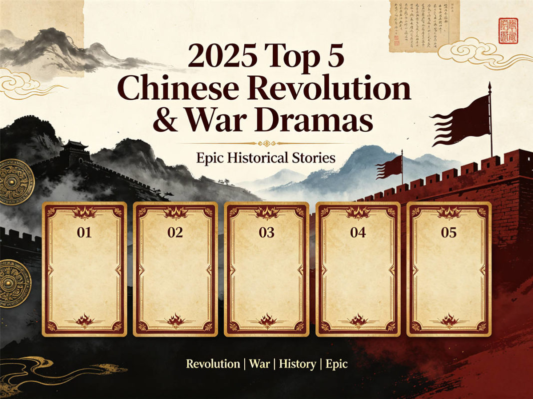 2025 Top 5 Chinese Revolution & War Dramas Epic Historical Stories