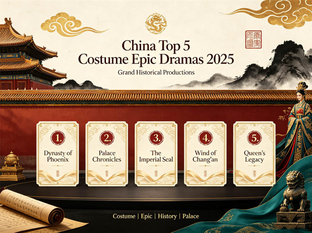 China Top 5 Costume Epic Dramas 2025 | Grand Historical Productions