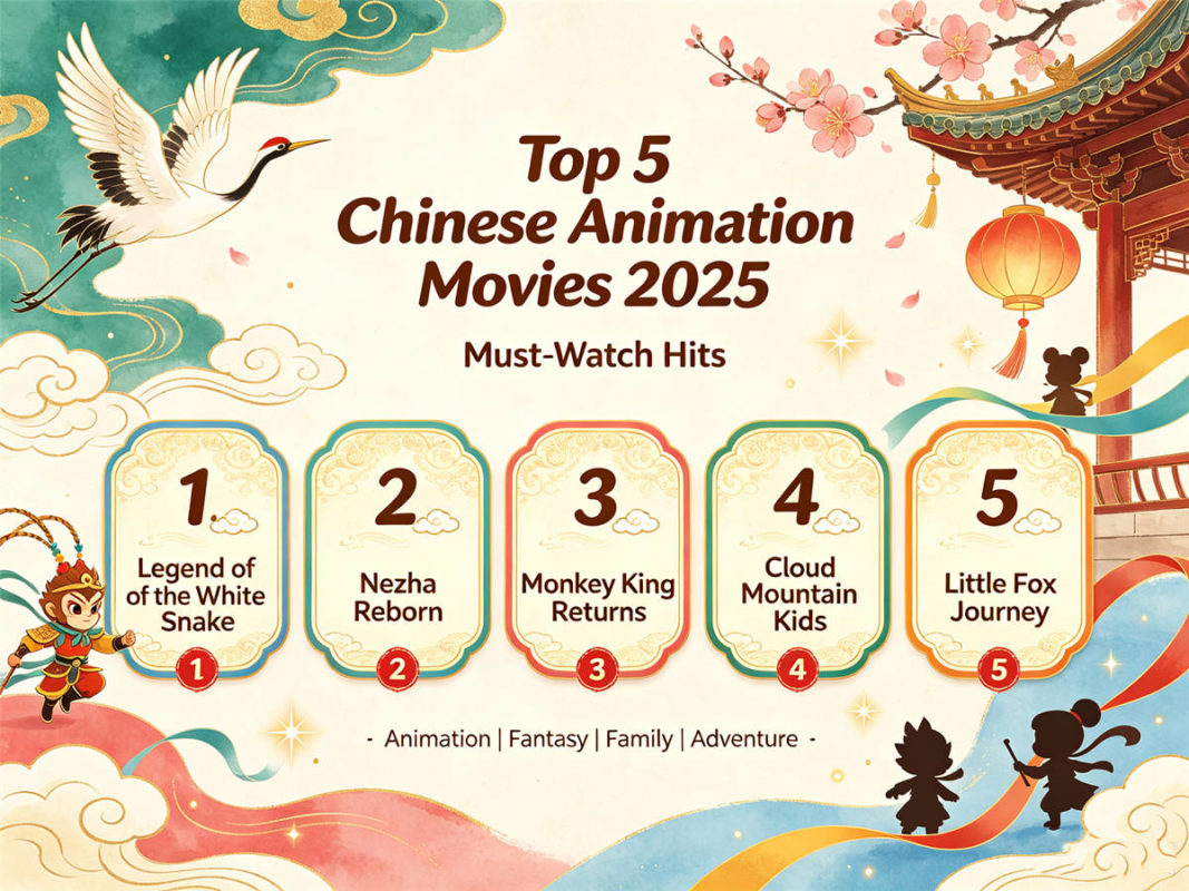Top 5 Chinese Animation Movies 2025 | Must-Watch Hits