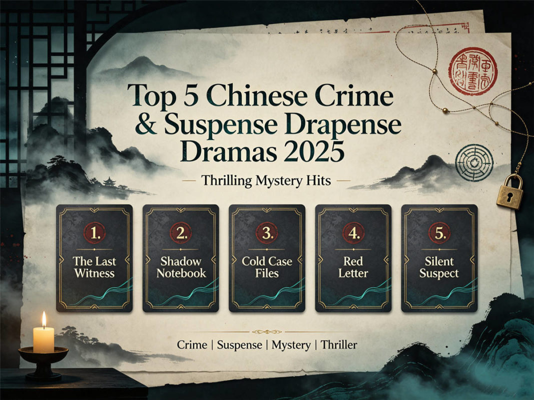 Top 5 Chinese Crime & Suspense Dramas 2025 | Thrilling Mystery Hits