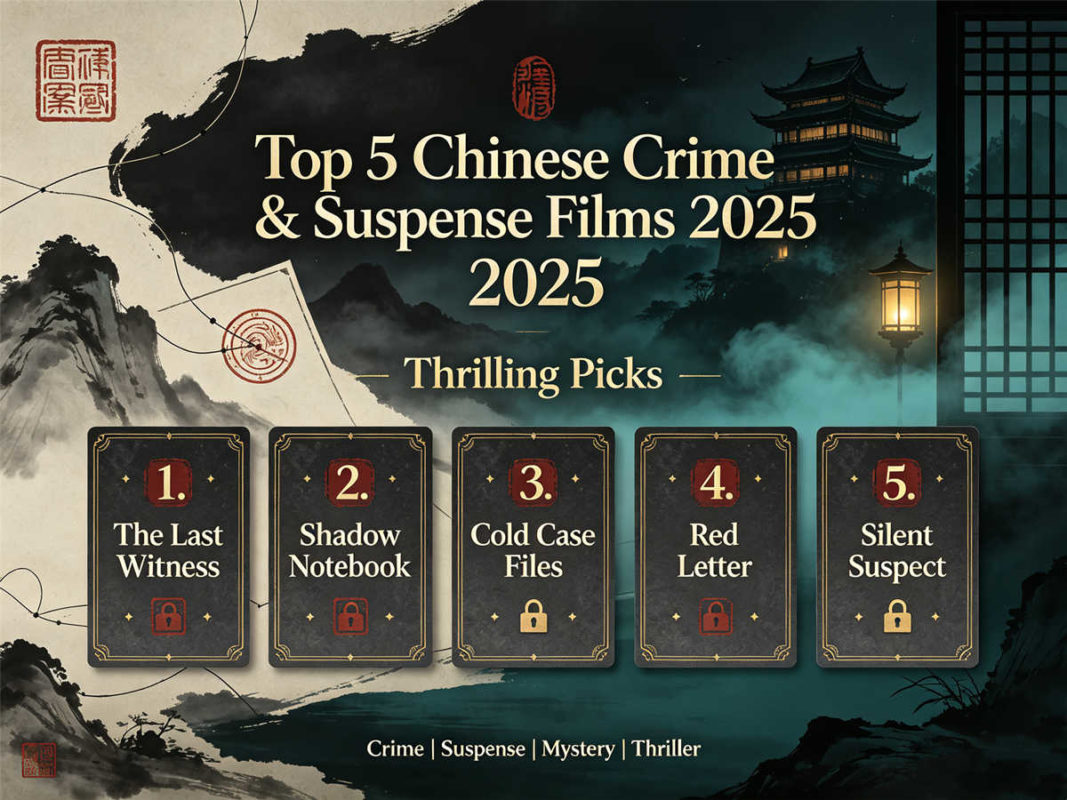 Top 5 Chinese Crime & Suspense Films 2025 | Thrilling Picks