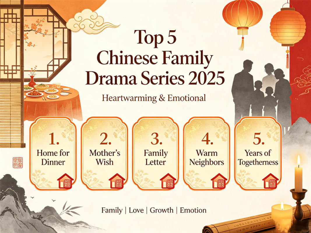 Top 5 Chinese Family Drama Series 2025 Heartwarming & Emotional