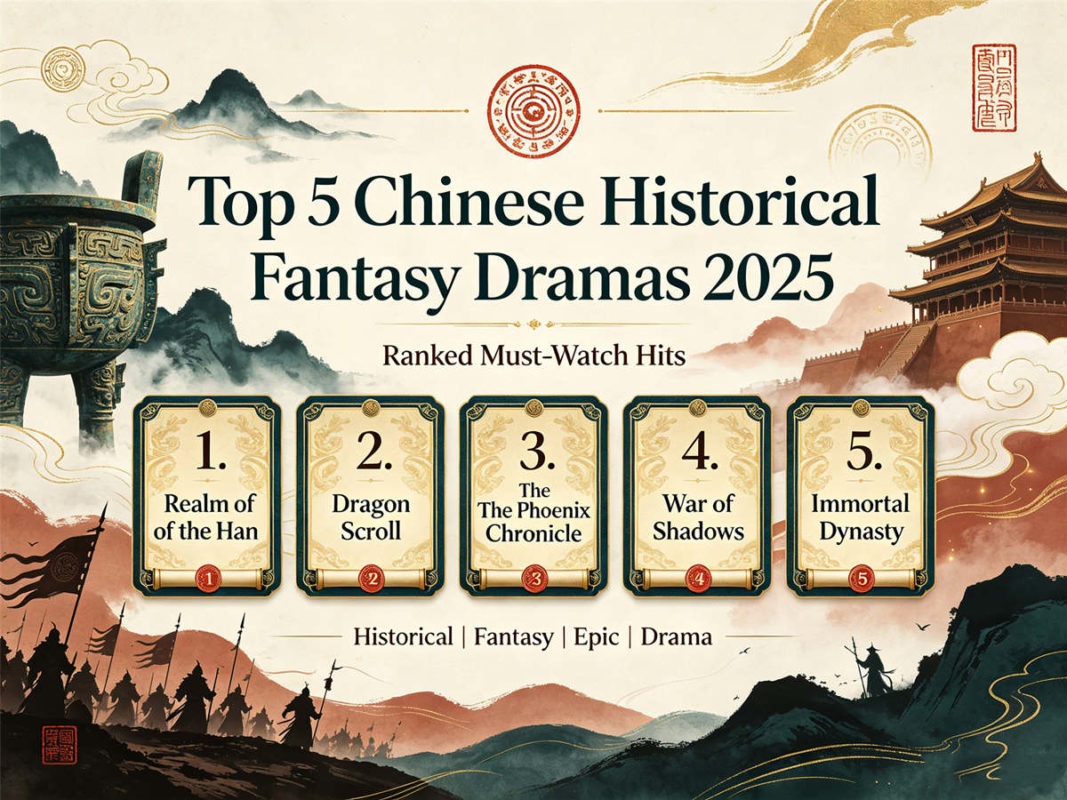 Top 5 Chinese Historical Fantasy Dramas 2025 Ranked Must-Watch Hits