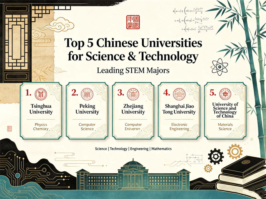 Top 5 Chinese Universities for Science & Technology | Leading STEM Majors