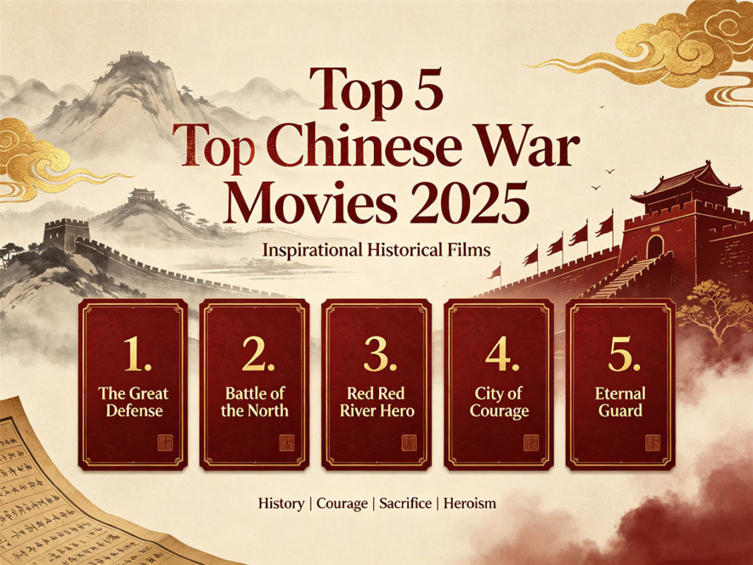 Top 5 Chinese War Movies 2025 Inspirational Historical Films