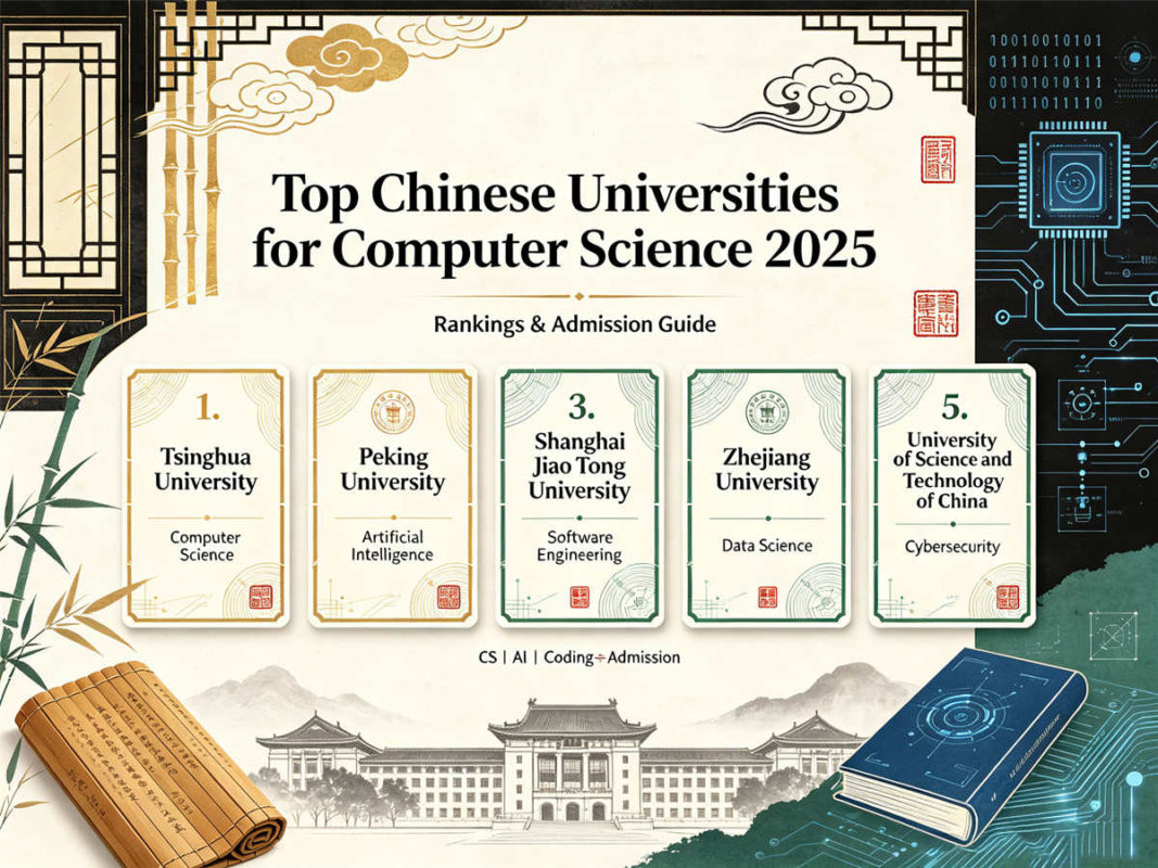 Top Chinese Universities for Computer Science 2025 Rankings & Admission Guide